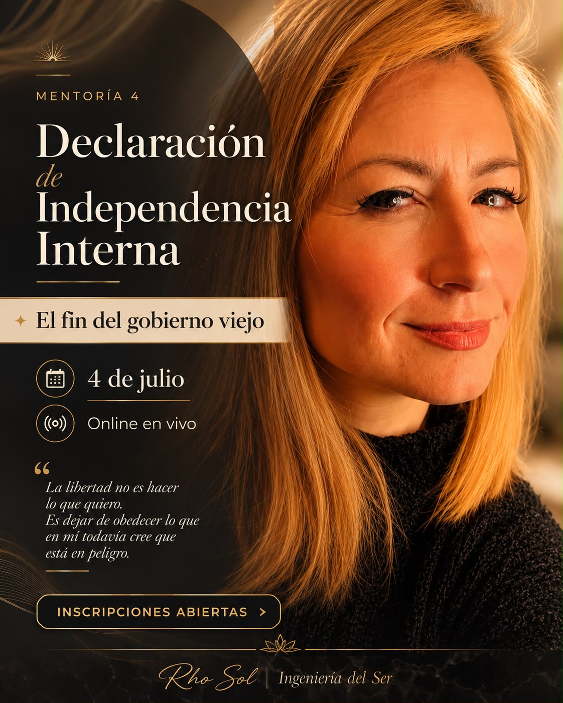 Mentoría 4 -Declaración de Independencia Interna- Perspectiva Orgánica